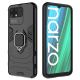 8. Ring Armor pancerne hybrydowe etui pokrowiec + magnetyczny uchwyt Realme Narzo 50A czarny