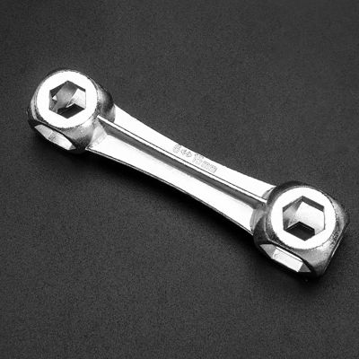 14. Zestaw narzędzi Wozinsky WMZ-01N multitool rowerowy 16w1 pompka klucze zestaw do dętek - czarny