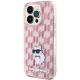 2. Etui Karl Lagerfeld Monogram Choupette na iPhone 15 Pro Max - różowe