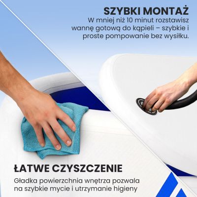5. Extralink Ice Bath | Wanna do morsowania | 150x80x65cm