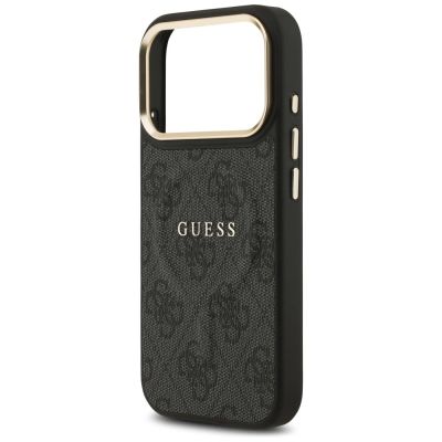 6. Etui Guess 4G PU Classic Logo MagSafe na iPhone 17 Pro - czarne