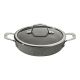 10. Patelnia BALLARINI Salina Granitium głęboka z 2 uchwytami granitowa 24 cm 75002-811-0