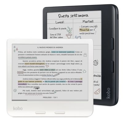 25. Czytnik Ebook Kobo Libra Colour 7" E-Ink Kaleido 3 32GB WI-FI Black