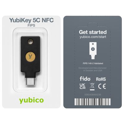 6. Klucz sprzętowy Yubico YubiKey 5C NFC FIPS