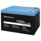 8. Qoltec 53713 Akumulator LiFePO4 Litowo-Żelazowo-Fosforanowy | 12.8V | 10Ah | 128Wh | BMS
