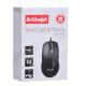 3. Activejet AMY-083 Mysz przewodowa USB (optyczna; 1000 DPI; czarna)