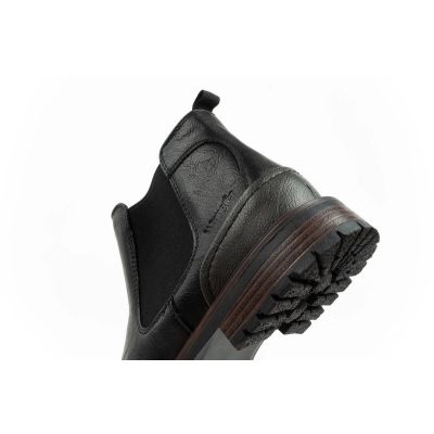 16. Wrangler Randy buty męskie sztyblety botki eleganckie modne wsuwane czarne