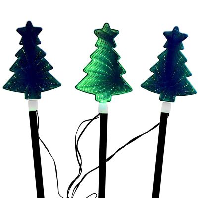 2. LAMPKI DEKORACYJNE ZEW ŚCIEŻKA STICK 3SZT CHOINKA MIRROR