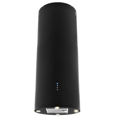 Okap wyspowy cylindryczny AKPO WK-4 ISLA BALMERA CZARNY (tuba, sterowanie mechaniczne)