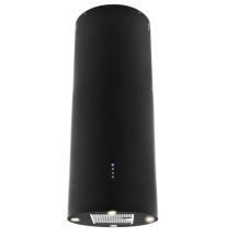 Okap wyspowy cylindryczny AKPO WK-4 ISLA BALMERA CZARNY (tuba, sterowanie mechaniczne)