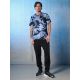 T-shirt regular z nadrukiem męski 4F 4FRSS26TTSHM3656-90A