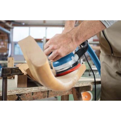 3. Bosch GET 55-125 Professional Losowa szlifierka oscylacyjna 7800 RPM 15600 OPM Czarny, Niebieski 550 W