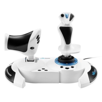 2. Thrustmaster T.Flight Hotas 5 Microsoft Flight Simulator Edition Biały USB Flight Sim Cyfrowy PC, PlayStation 5, PlayStation 4