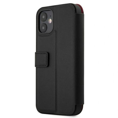 5. Etui Ferrari Off Track Perforated na iPhone 12 mini - czarne