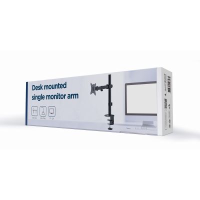 12. GEMBIRD BIURKOWE REGULOWANE RAMIĘ/UCHWYT NA MONITOR 17-32, VESA 100X100MM, DO 9 KG