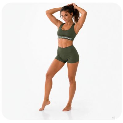 4. Top krótki damski ARMY GREEN COMBATWEAR | DBX Bushido