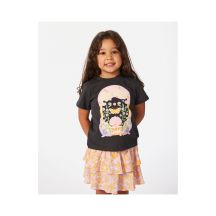 Koszulka RIP CURL Rainbow Tropics Art Tee - Girl czarny