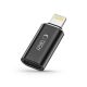Adapter Tech-Protect UltraBoost Lightning (męski) / USB-C (żeński) - czarny