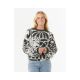 Sweter RIP CURL AOTS-TY WILLIAMS JACQUARD CREW czarny