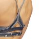 7. Stanik sportowy adidas Aeroreact Training Light-Support 3-Stripes Bra W HC7870
