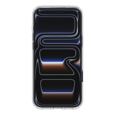 10. Etui Spigen Ultra Hybrid MagSafe na iPhone 17 Pro - przezroczysto-szare