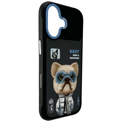 6. Etui Nimmy Cool&Cute 2.0 nag na iPhone 17 - czarne