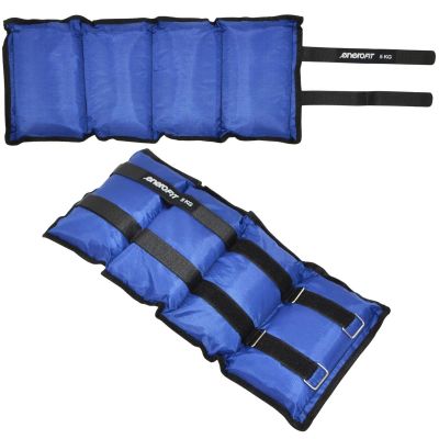 14. OBCIĄŻENIE NA PRZEGUBY NIEBIESKIE 10KG (2x5KG) ENERO FIT