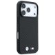 4. Etui BMW M Carbon Metal Logo MagSafe na iPhone 17 Pro / 18 Pro - czarne
