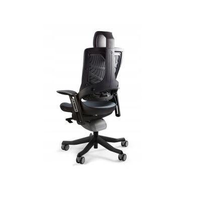 2. Fotel biurowy Wau 2 BL401 tkanina magenta/czarny