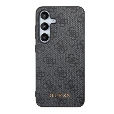 3. Etui Guess 4G Metal Gold Logo na Samsung Galaxy A35 - czarne