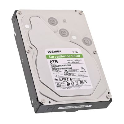 4. Dysk Toshiba S300 Pro (CMR) MD10ADA800V 8TB 3,5" 7200 SATA III Surveillance BULK