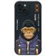 Etui Nimmy Cool&Cute 2.0 Monkey na iPhone 15 - czarne