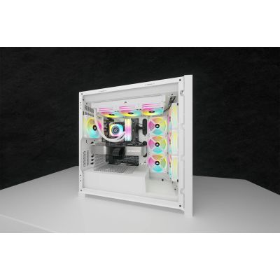 4. Moduł ekranu LCD CORSAIR WAK iCUE LINK AIO, biały