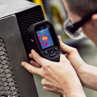11. FLIR KAMERA TERMOWIZYJNA WYSOKOTEMPERATUROWA 160X120 MSX SUPER RESOLUTION 320X240, -25°C DO 1080°C LASER TG298