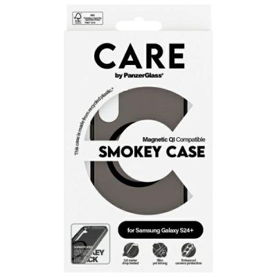 4. Etui CARE by PanzerGlass Flagship QI Case na Samsung Galaxy S24+ - czarne
