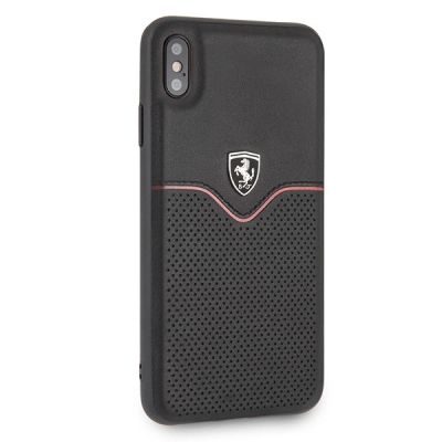 5. Etui Ferrari Off Track Victory na iPhone Xs Max - czarne