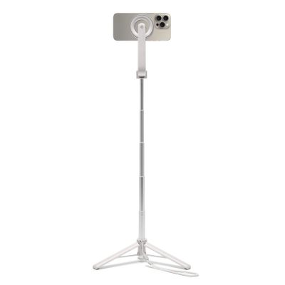 6. Selfie stick Spigen S571W MagSafe Bluetooth z tripodem - beżowy