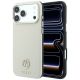 Etui Guess Grained Round Strass Logo MagSafe na iPhone 18 Pro Max / 17 Pro Max - beżowe