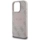 6. Etui Guess 4G Circle Classic Logo MagSafe na iPhone 16 Pro - różowe