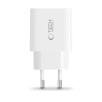 4. Ładowarka sieciowa Tech-Protect NC20W port USB-C - biała