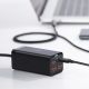 11. Baseus GaN3 Pro szybka uniwersalna ładowarka sieciowa GaN 2 x USB Typ C / 2x USB 100W PD3.0, QC4.0+, AFC czarny (CCGP000101)