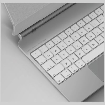 6. Etui UNIQ Venno Pro Magnetic Smart z klawiaturą na iPad Air 10.9" (2020/2022) / Pro 11" (2021/2022) / Air 11" (2024/2025/2026) - białe