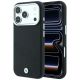 Etui BMW Sign Inclined Deboss Letters MagSafe na iPhone 17 Pro / 18 Pro - czarne