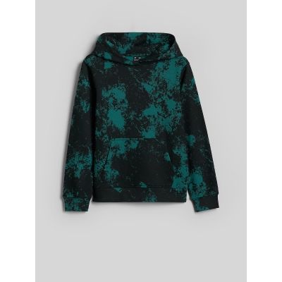 6. Bluza dresowa regular z kapturem chłopięca 4F 4FJKAW26TSWSM3154-90A
