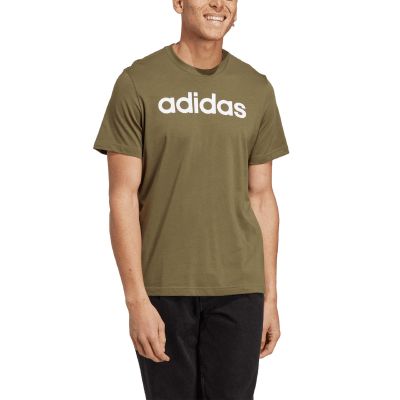 10. Koszulka adidas Essentials Single Jersey Linear Embroidered Logo Tee M IC9280