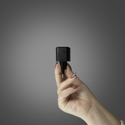 8. GREEN CELL ŁADOWARKA USB-C GAN GC POWERGAN 33W PD 3.0 QC 3.0 USB-C CZARNA