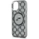 6. Etui Karl Lagerfeld IML Monogram Karl & Choupette Head MagSafe na iPhone 15 Plus - czarne