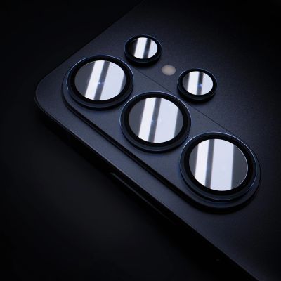 8. Szkło hybrydowe 3mk Lens Protection Pro Black do obiektywu aparatu na Samsung Galaxy S26 Ultra