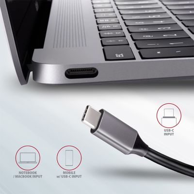 4. Axagon HMC-5 stacja dokująca Przewodowa USB 3.2 Gen 1 (3.1 Gen 1) Type-C Szary