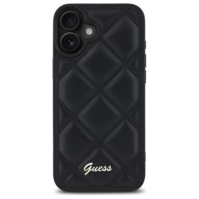 3. Etui Guess New 4G Triangle na iPhone 16 - czarne